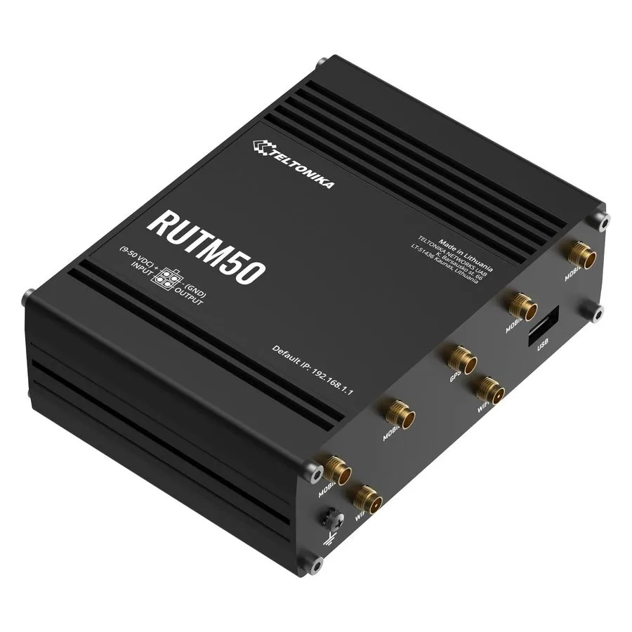Маршрутизатор Teltonika RUTM50 Cellular 5G Router; Speeds of up to 3.4 Gbps; Dua — фото лота 2