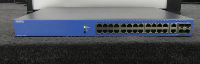 Коммутатор Adtran NetVanta 1234P 2nd Gen 24-Port 10/100 PoE Network Switch 17025