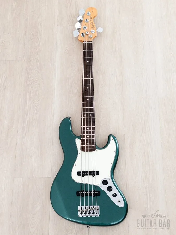 Лабораторный прибор 2020 Fender Hybrid '60s Jazz Bass V 5-String Sherwood Green,