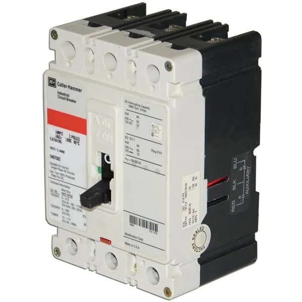 Автоматический выключатель EHD3040 Cutler Hammer 40 Amp 480V 3 Pole Circuit Brea