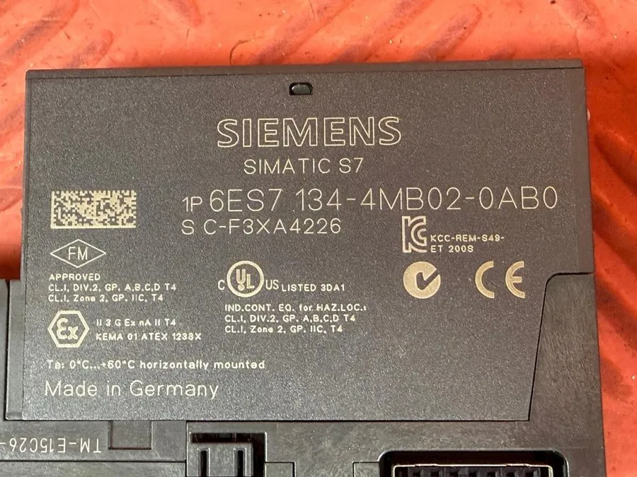 Модуль ввода-вывода Siemens 6ES7 134-4MB02-0AB0 Electronic Module KCC-REM-S49-ET