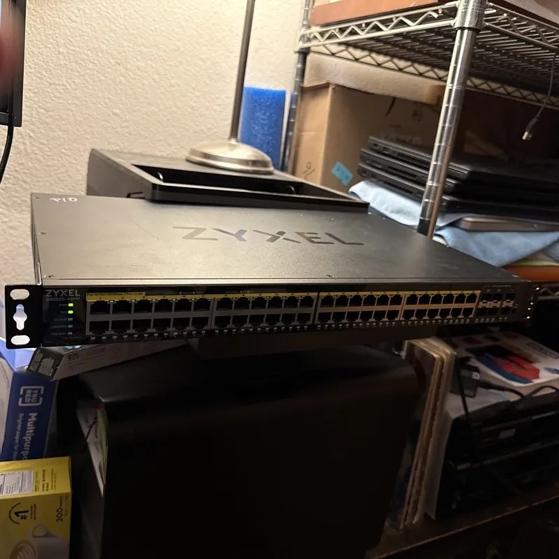 Коммутатор ZYXEL GS1920-48HPv2 48-Port Gigabit Nebula Cloud Smart Managed PoE Sw