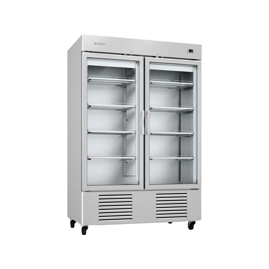 Холодильный шкаф Koolmore RIR-2D-GD 54" 2-Glass Door Reach-In Refrigerator, 47 c