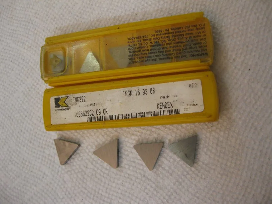 Режущий инструмент Kennametal TNG 322 TNGN160308 K68 Carbide Insert, 5pk