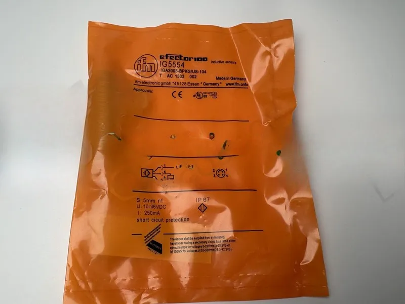 Датчик приближения IG5554 IFM Proximity Switch Sensor