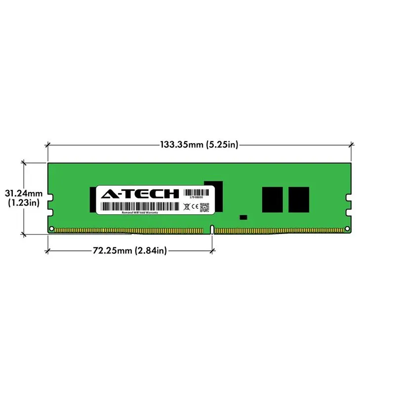 Модуль памяти A-Tech 128GB 4x 32GB 2Rx4 PC4-25600R RDIMM DDR4 3200 ECC REG Serve — фото лота 3