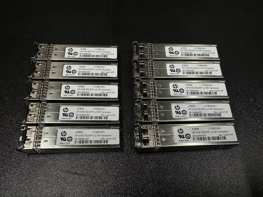 Трансивер HP GBIC X130 10G SFP+ 850nm 300m LC SR Transceiver JD092B