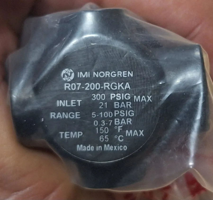 Регулятор давления Imi Norgren R07-200-RGKA Pneumatic Regulator 300psi 0-100psi/