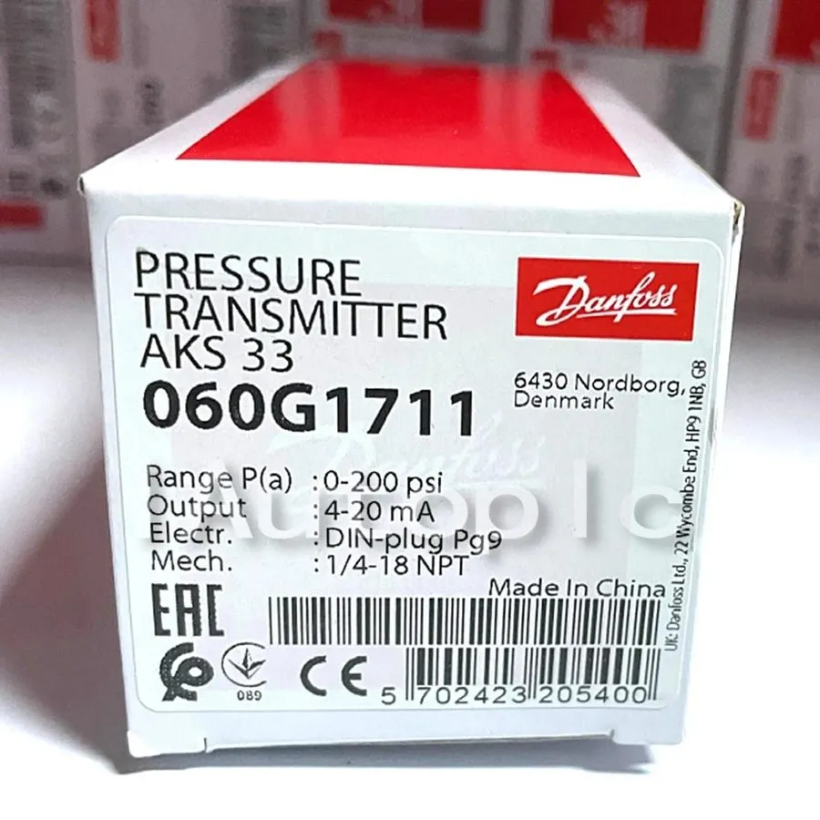 Датчик давления Danfoss AKS 33 060G1711 Pressure Transmitter