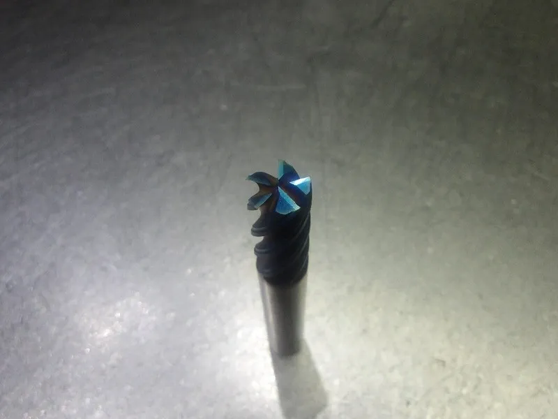 Режущий инструмент Nachi 10mm 5 Flute Carbide SQ Endmill Shank 10.00x22.00x70.00 — фото лота 2