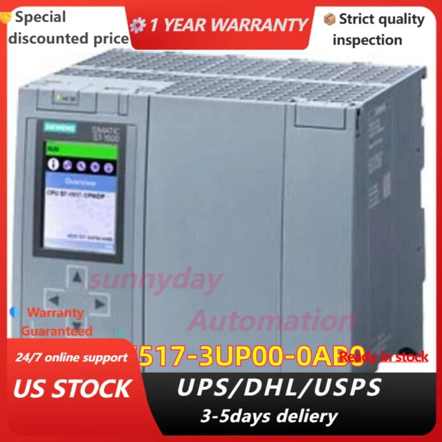 ПЛК Siemens 6ES7517-3UP00-0AB0 S7-1500TF, CPU 1517TF-3 PN/DP