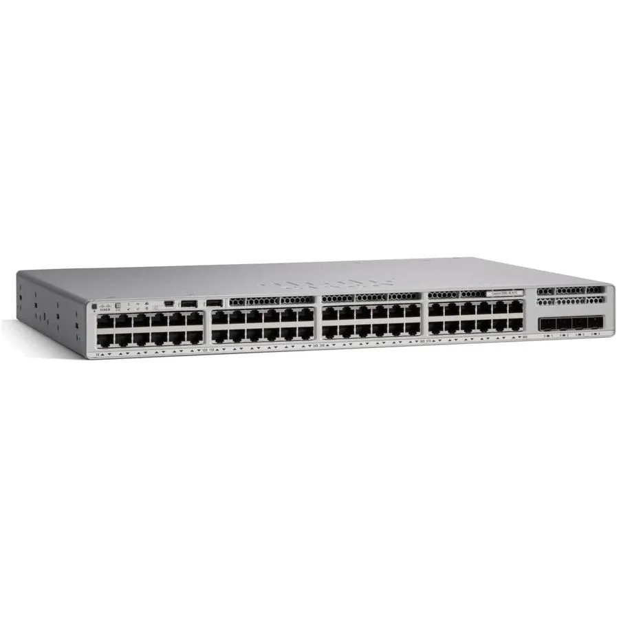 Коммутатор Cisco C9300L-48P-4X-E 48-Port PoE+ 4x 10G SFP+ Uplink Network Essenti