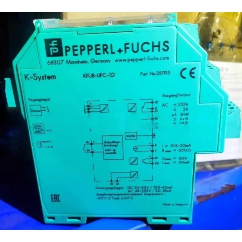 Датчик Pepperl+Fuchs KFU8-UFC-1.D Signal Isolator Safety Barrier