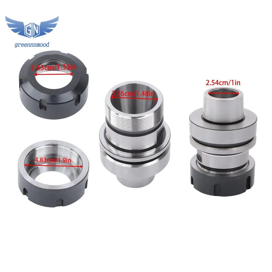 Патрон HSK63F-ER40-80 Collet Chuck Tool Holder G2.5 30k RPM CNC Router HSK 63F