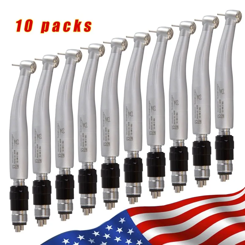 Стоматологический наконечник 1- Dental High Speed Handpiece + 4 Hole Quick Coupl