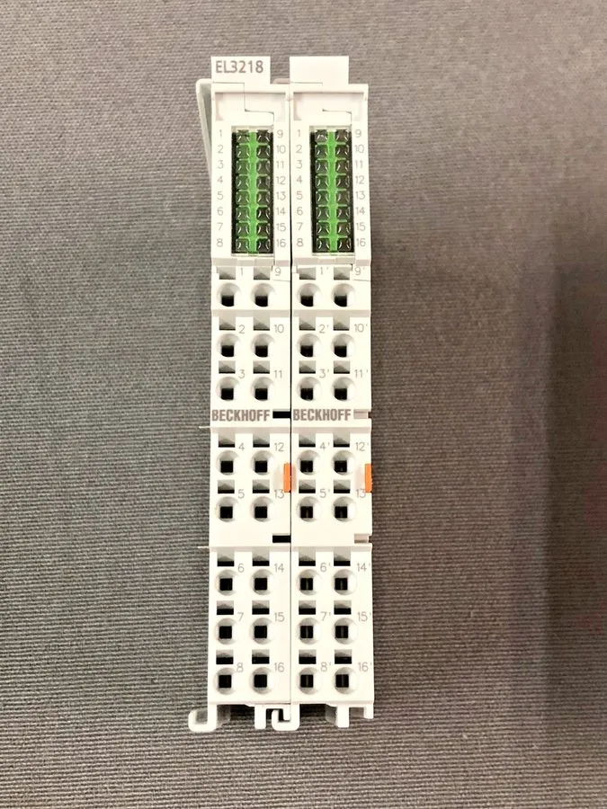 Модуль ввода-вывода Beckhoff EL3218 EtherCAT Terminal 8-channel analog input — фото лота 2