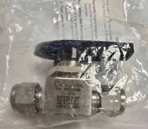 Клапан Swagelok SS-43GS6 3/8" ball valve