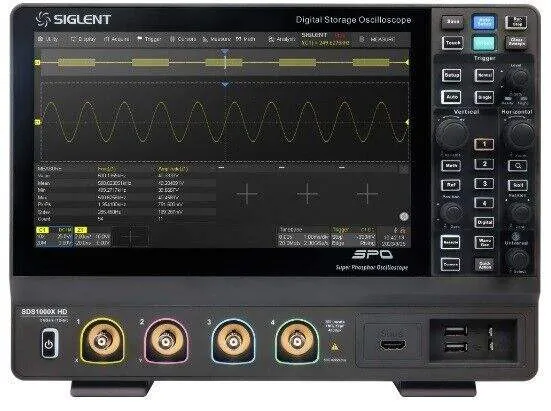 Осциллограф Siglent SDS1104X HD Digital Oscilloscope