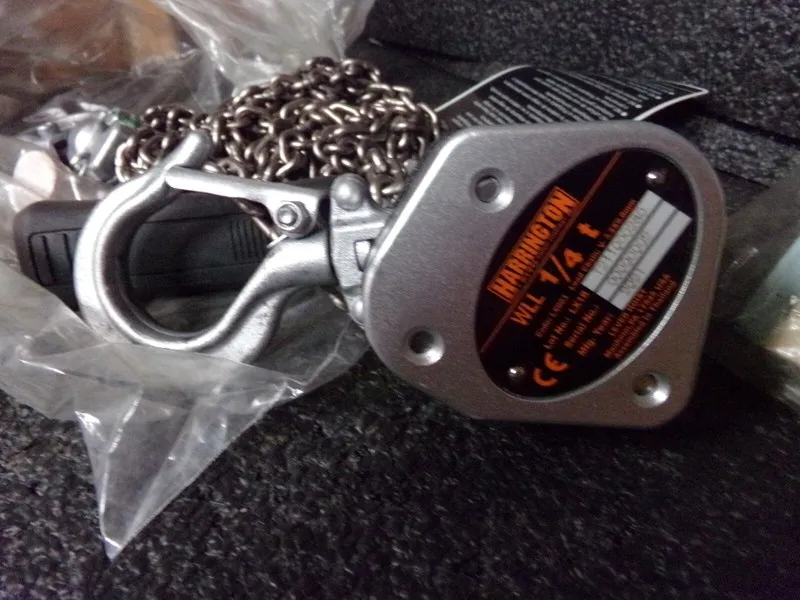 Таль Harrington Lx003-15 Lever Chain Hoist, 500 Lb Load Capacity, 15 Ft Hoist Li