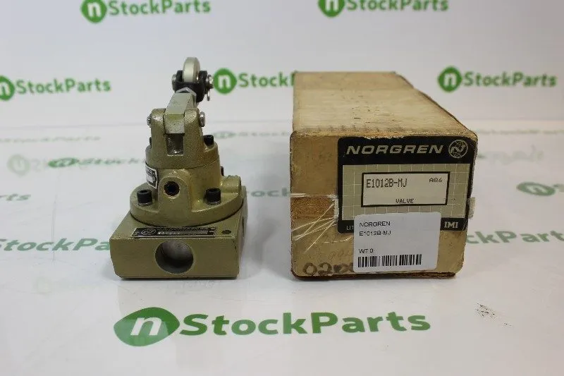 Пневмоклапан NORGREN E1012B-MJ PNEUMATIC VALVE Poppet Valve 1/4"