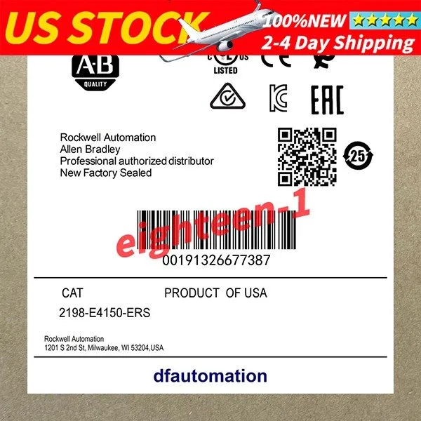 Сервопривод Allen-Bradley 2198-E4150-ERS Kinetix 5100 400V Class Servo Drive