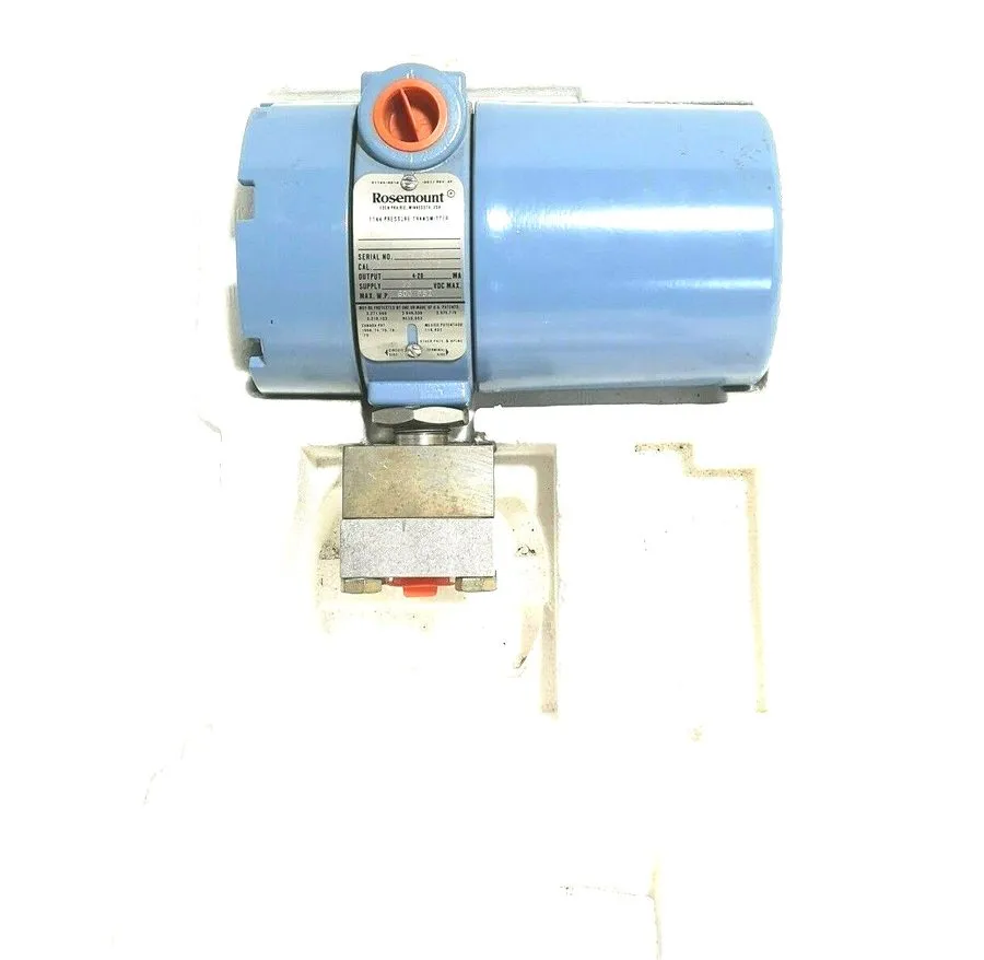 Датчик давления Rosemount 1144 Pressure Transmitter 1144G0600A22M1 600 Psi — фото лота 1