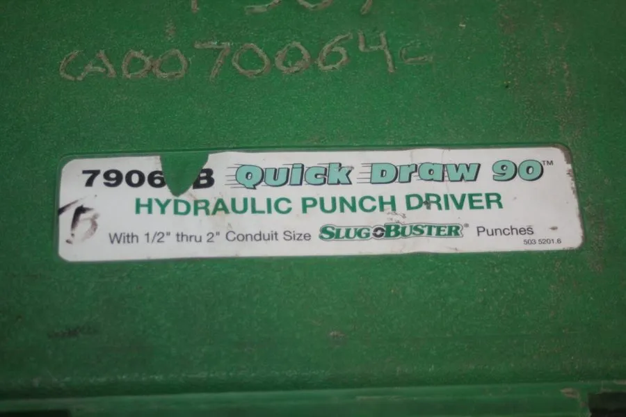 Электрооборудование GREENLEE 7906SB Quick Draw 90 Hydraulic Punch driverKIT 1/2