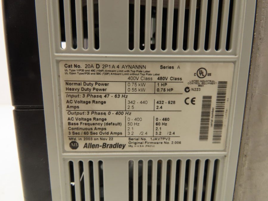 Фото лота 20AD2P1A4AYNANNN от продавца №36090