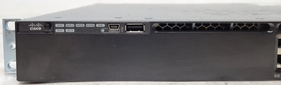 Коммутатор Cisco Catalyst WS-C3650-24PS-E 24 Port PoE+ Gigabit Switch — фото лота 1