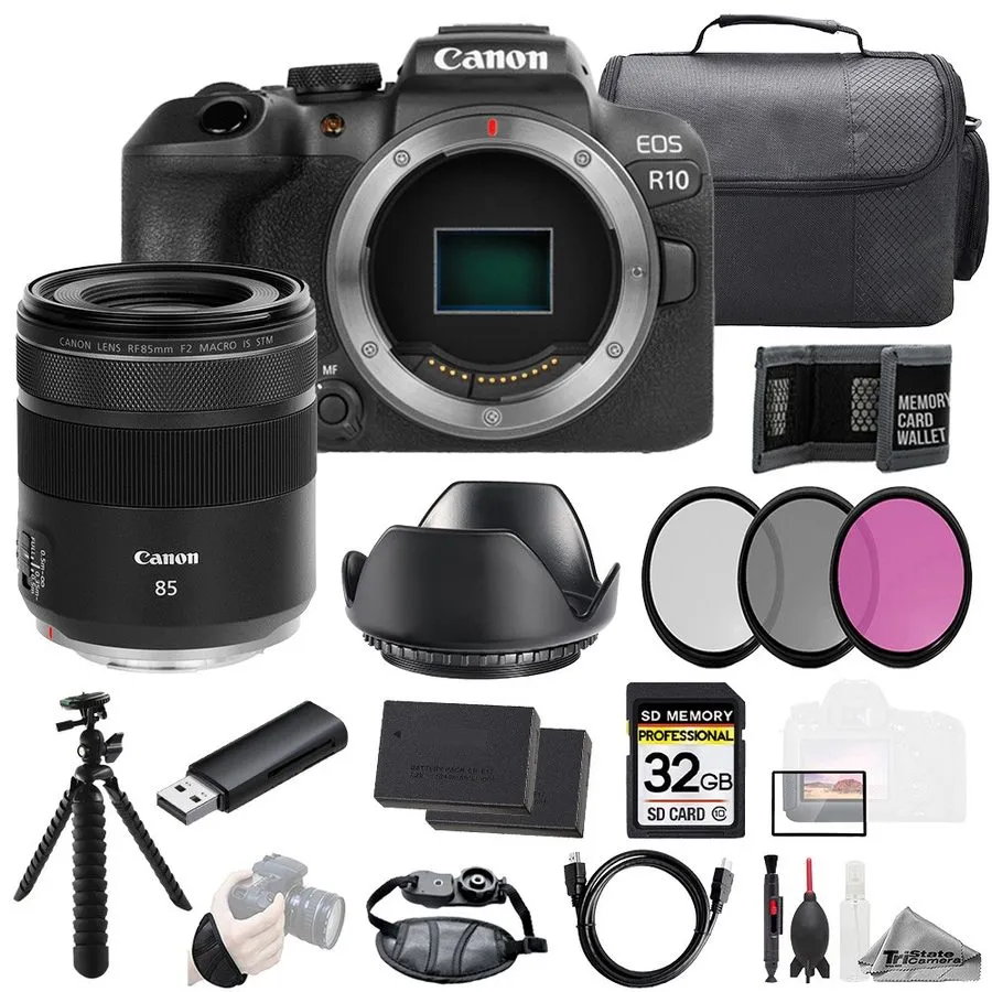 Объектив Canon EOS R8 + RF 24-105mm f/4L IS USM Lens+32GB+Ext Bat+ Filter-Kit
