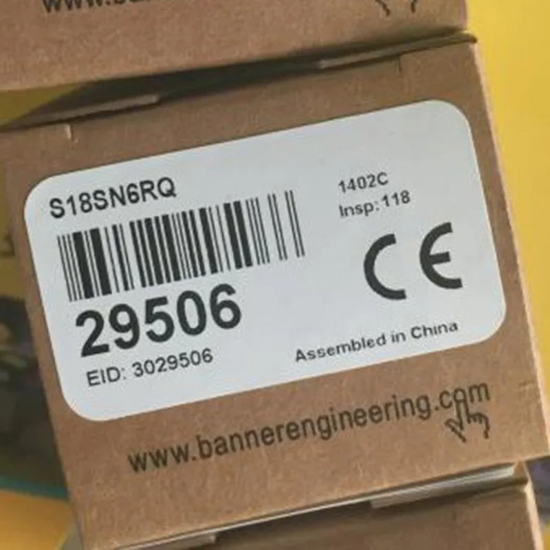 Фотоэлектрический датчик S18SN6RQ Banner Photoelectric Sensor, 10 to 30VDC, NPN,