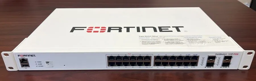 Коммутатор Fortinet FortiSwitch FS-124F-POE FortiGate Managed Switch 24xGE LAN p