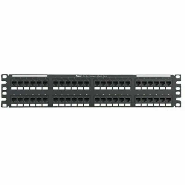 Патч-панель Panduit NetKey 48-Port Cat6 Punchdown Patch Panel NK6PPG48Y ~STSI