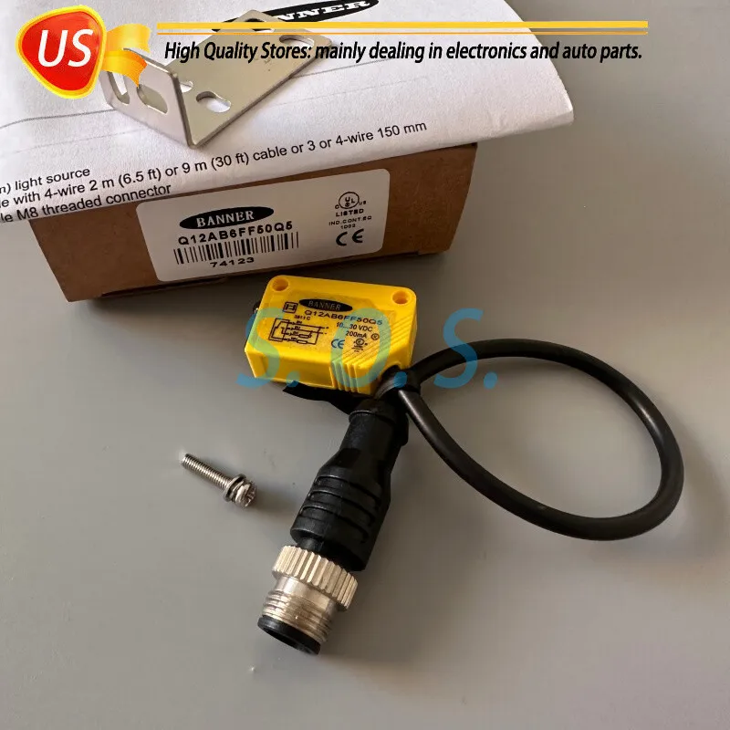 Фотоэлектрический датчик Banner Engineering Corp. Q12AB6FF50Q5 Photoelectric Sen
