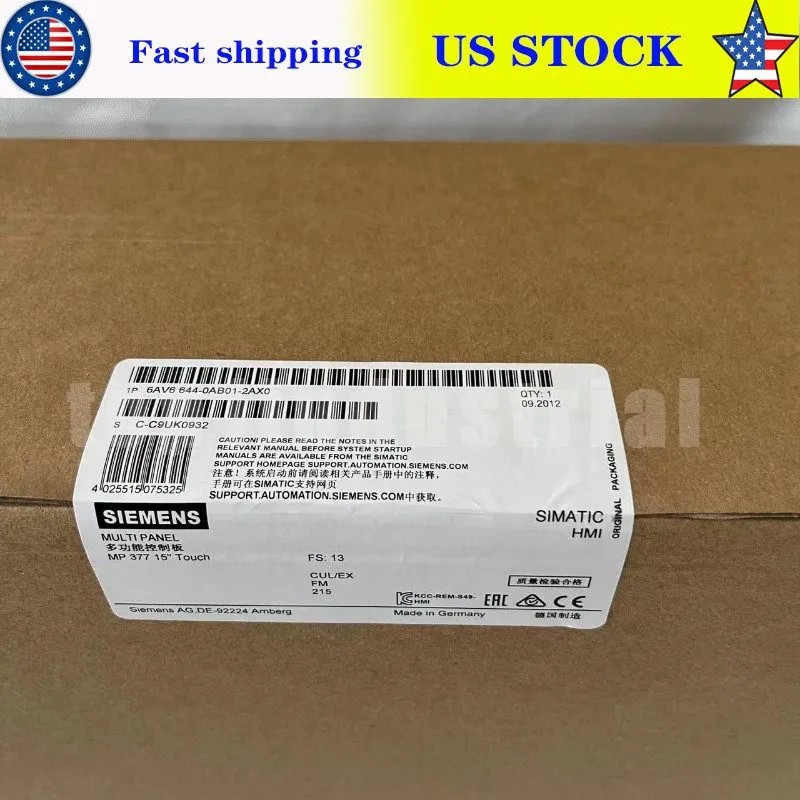 Панель оператора Siemens SIMATIC MP377 Multi Panel 6AV6644-0AB01-2AX0 HMI