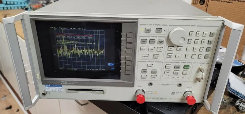 Анализатор цепей AGILENT (HP) 8753D 300 kHz to 3 GHz NETWORK ANALYZER (REF.: 024