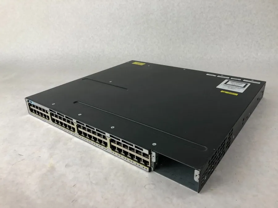 Коммутатор Cisco WS-C3750X-48P-S 48 Port PoE Gigabit Switch W/C3KX-NM-10G