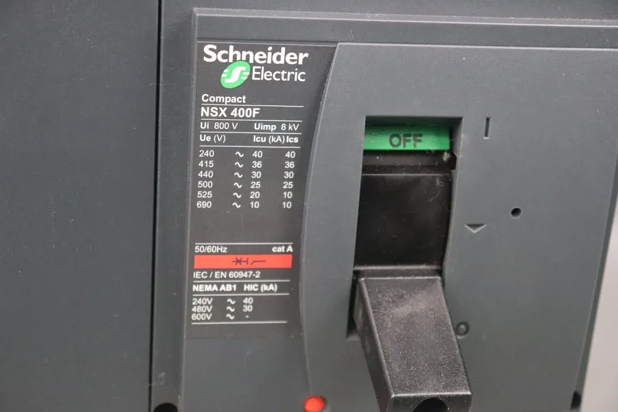 Электрооборудование Schneider Electric LV432676 Compact NSX400F Micrologic 2.3 4