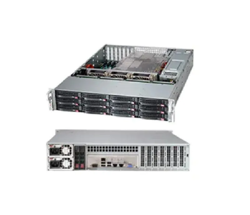 Корпус сервера Supermicro CSE-826BA-R920LPB 2U Chassis with Redundant 920W PWS — фото лота 1
