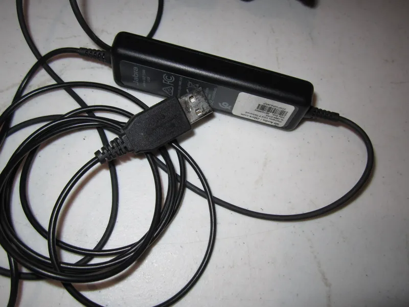 VoIP-шлюз JABRA Biz 1500 USB Mono Corded Headset Model HSC024 Black 1553-0159 — фото лота 1