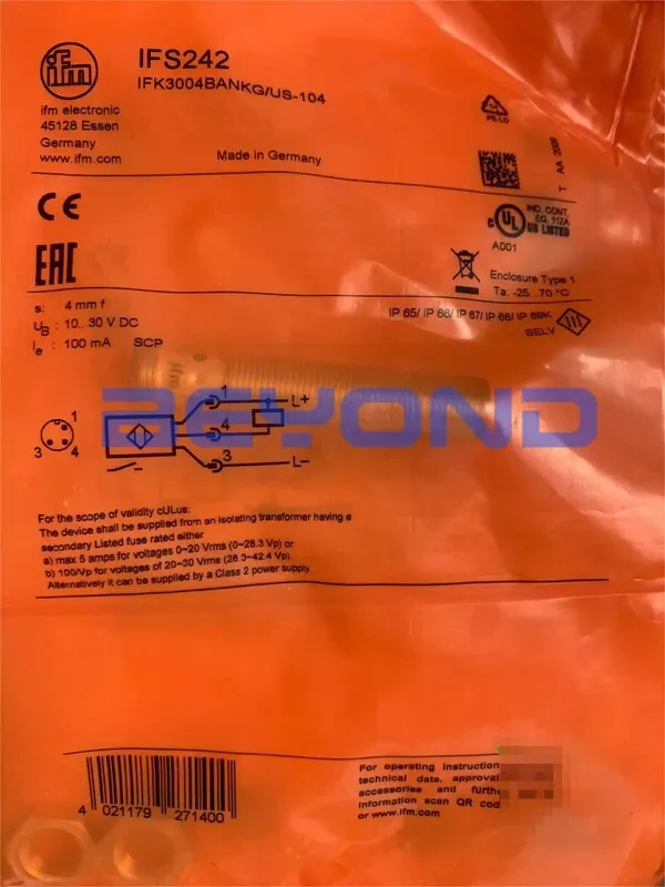 Датчик приближения IFM one IFS242 Sensor&Proximity Switch