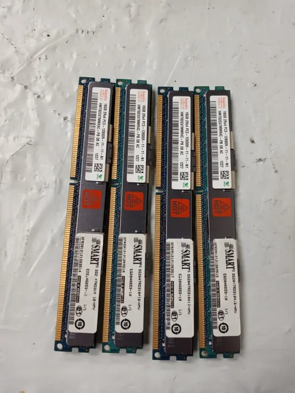 Модуль памяти SK Hynix HMT82GV7AMR4C-PB 16GB 2Rx4 PC3-12800R DDR3 VLP Server RAM
