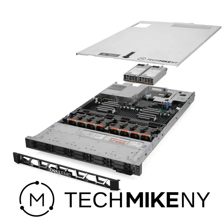 Сервер Dell VxRail E560F 10B 4-NVMe Server 2x 2.20Ghz Silver 4114 20-Core 64GB R