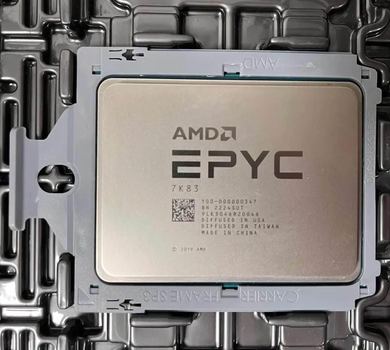 Процессор AMD EPYC 7K83 CPU 7763 2.45GHz 64 core 280W SP3 processor Unlocked edi