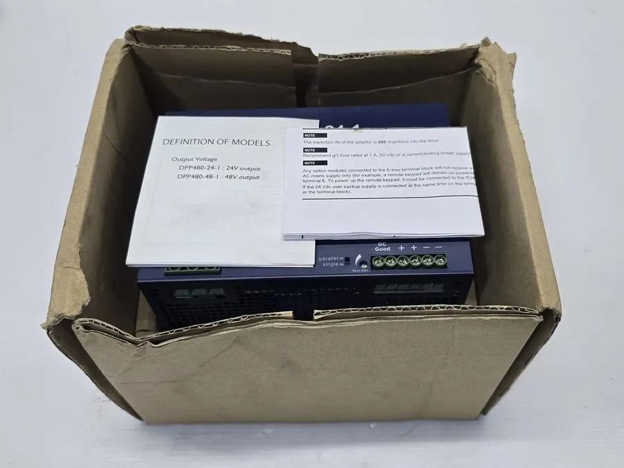 Блок питания TDK-Lambda DPP480-24-1 DIN Rail Power Supply AC-DC 24VDC 20A 480W