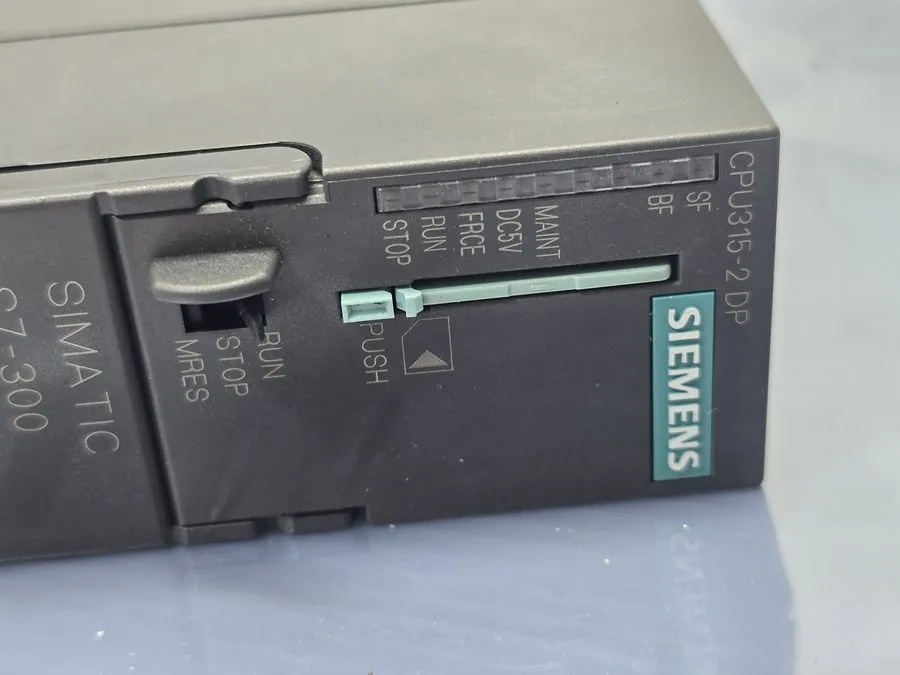 ПЛК SIEMENS SIMATIC S7 6ES7 315-2AF03-0AB0 INPUT CPU315-2DP DC24V SC-P3G08342 — фото лота 1