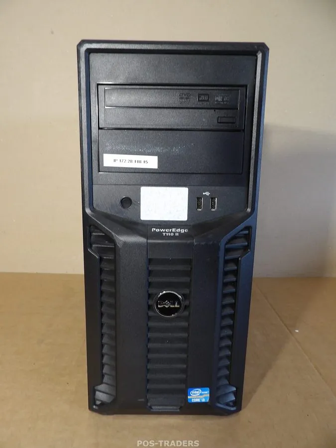 Сервер Dell PowerEdge T110 Tower Server Intel Xeon X3450 2.5 GHz 2 GB Ram No HDD