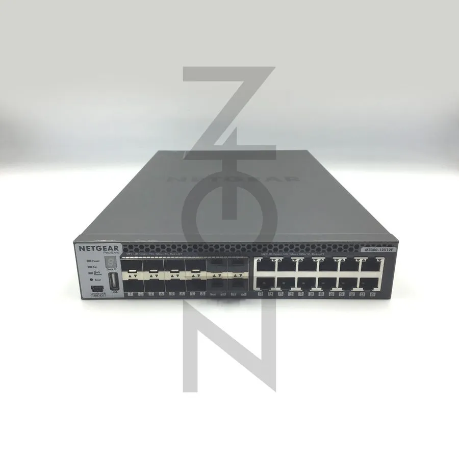 Коммутатор NETGEAR ProSAFE M4300-12X12F 24-Port 10GbE L3 Managed 1U Switch XSM43