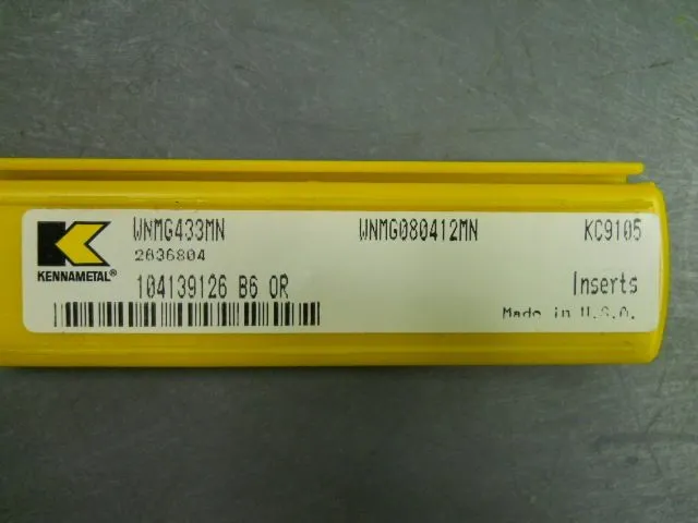 Режущий инструмент Iscar WNMG433 NR IC8150 Carbide Turning Insert, 80� Trigon — фото лота 1