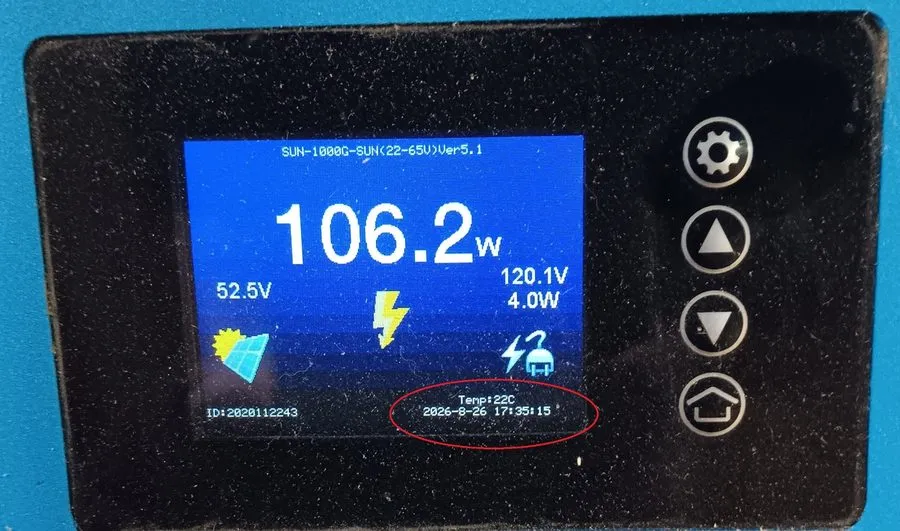 Аккумулятор 1000W Solar Grid Tie Inverter w/Limiter MPPT Pure Sine Wave DC26-60V